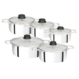 CAÇAROLA USINADA PLATINUM AI TAMPA DE VIDRO